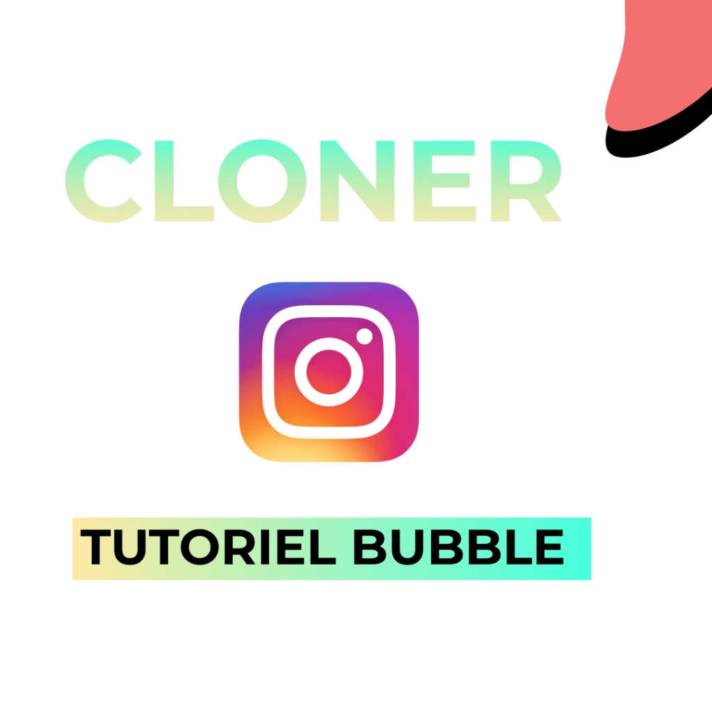 Clone Instagram tutoriel bubble nocodestation