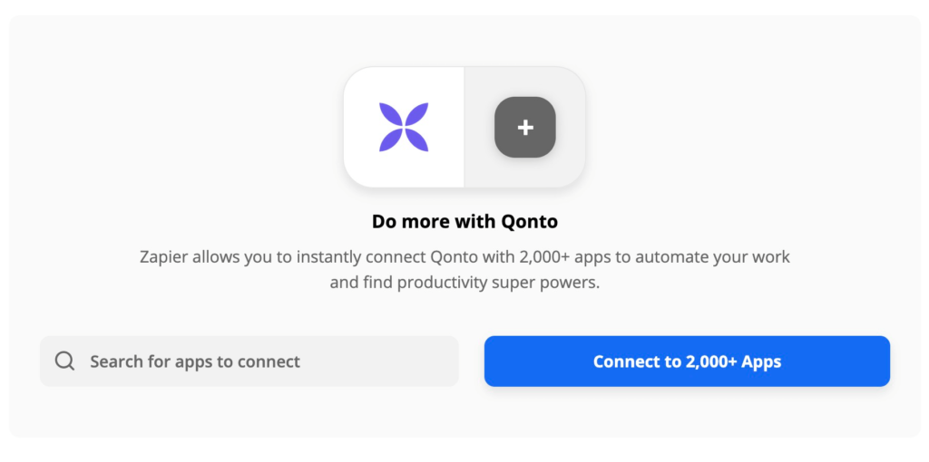 Qonto + Zapier Automatisez la finance de votre entreprise